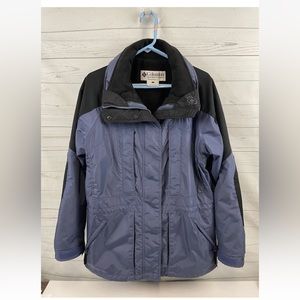 Columbia Panavision "Double Whammy " Blue Jacket Film Crew Womens Large RARE